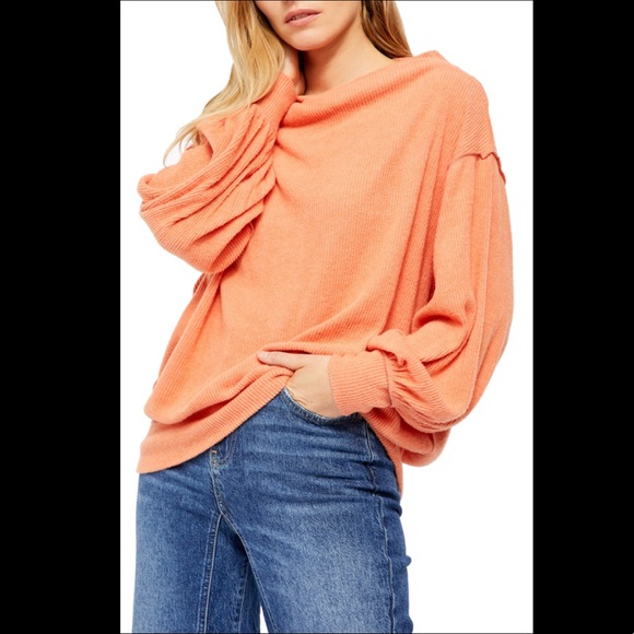 Free People Sweaters - NWT Free People Main Squeeze Hacci Top